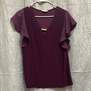 Elegant Purple Women's Top
